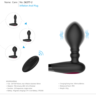 1h Inflatable हिल बट प्लग